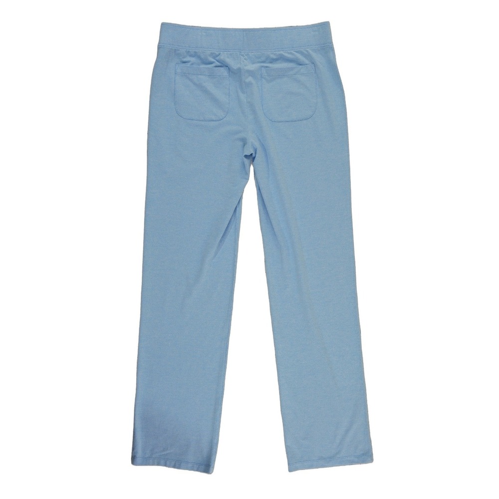 Lilly Pulitzer Luxetic Lounge Pants Women's Size Medium Blue Knit Pockets Soft